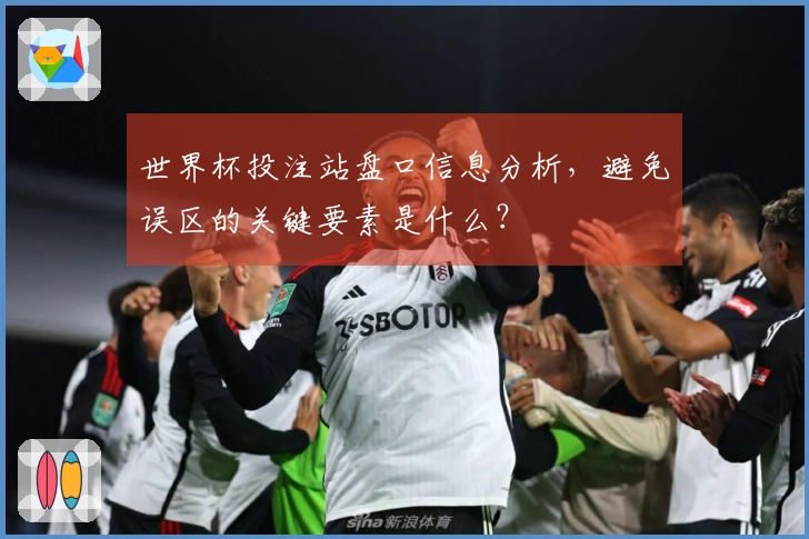 世界杯投注站盘口信息分析，避免误区的关键要素是什么？